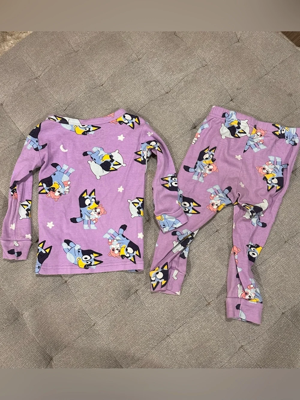 Purple Bluey Pajama Set